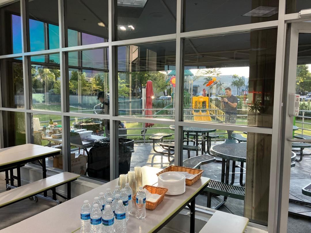 A cafeteria